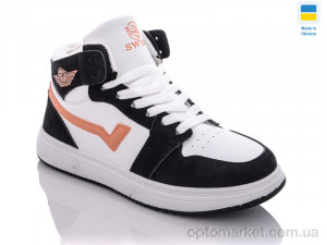 Кросівки жіночі 1603-7 Swin білий оптом от Optomarket