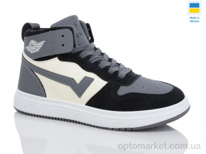 Кросівки жіночі 1604-17A Swin сірий  оптом от Optomarket