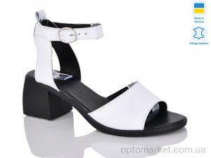 Босоніжки жіночі 161 білий к. Sali білий  оптом от Optomarket