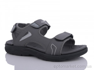 Сандалі дитячі 1631-3 Ok Shoes сірий  оптом от Optomarket