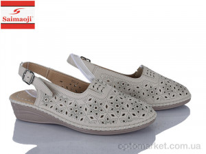 Туфлі жіночі 165-3 Saimaoji бежевий  оптом от Optomarket