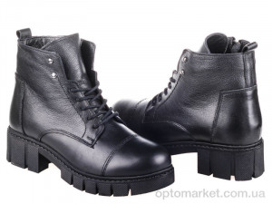 Ботинки женские 165796 Lonza Черный  оптом от Optomarket