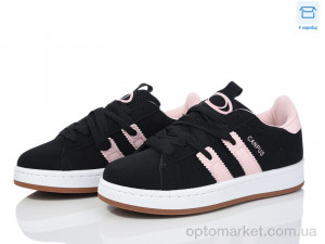 Кросівки жіночі 166-7 Happy чорний  оптом от Optomarket