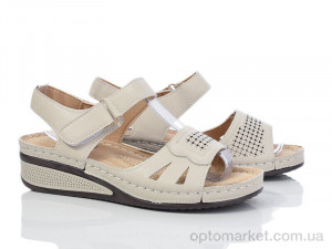 Босоніжки жіночі 168-11 Nayasitun сірий  оптом от Optomarket