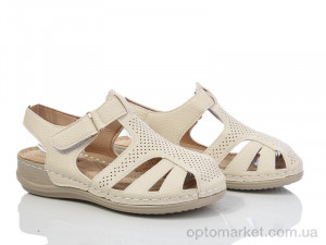 Босоніжки жіночі 168-31 Nayasitun бежевий  оптом от Optomarket