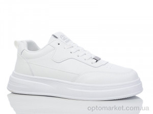 Кросівки чоловічі 16823-1 Fagaoge білий  оптом от Optomarket