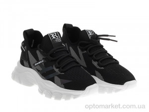 Кросівки жіночі 168427 Lonza чорний  оптом от Optomarket