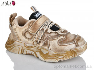 Кросівки дитячі 1686 brown Aba коричневий  оптом от Optomarket