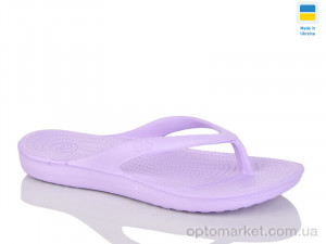 Шльопанці жіночі 17 св.бузк Gipanis фіолетовий  оптом от Optomarket