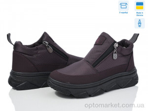 Дутики жіночі 1705 фіолетовий Dago фіолетовий  оптом от Optomarket