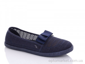 Сліпони жіночі 1715-47 BellaParis синій  оптом от Optomarket