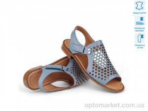 Босоніжки жіночі 171520 Anna Lucci блакитний  оптом от Optomarket