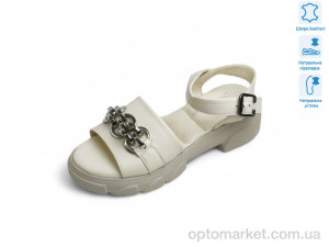 Босоніжки жіночі 171537 Anna Lucci бежевий  оптом от Optomarket