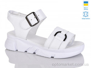 Босоніжки жіночі 1718-4 б. к. Sali білий  оптом от Optomarket