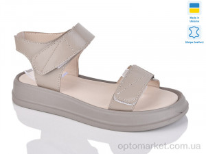 Босоніжки жіночі 1720 кап.к. Sali коричневий  оптом от Optomarket