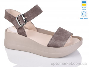 Босоніжки жіночі 1721 кор.з. Sali коричневий  оптом от Optomarket