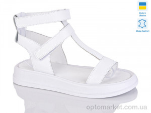 Босоніжки жіночі 1722 б.к. Sali білий  оптом от Optomarket
