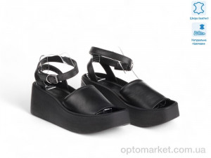 Босоніжки жіночі 172556 Fabio Monelli чорний  оптом от Optomarket