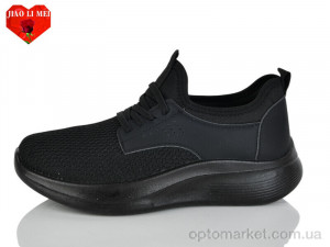 Кросівки жіночі 175-1 Jiao Li Mei чорний  оптом от Optomarket