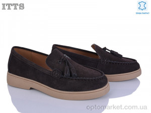 Туфлі жіночі 175-4 ITTS коричневий  оптом от Optomarket