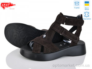 Босоніжки жіночі 175 кор.з. old ARTO коричневий  оптом от Optomarket