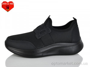 Кросівки жіночі 176-1 Jiao Li Mei чорний оптом от Optomarket