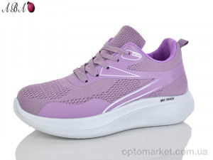 Кросівки жіночі 177-7 Jiao Li Mei фіолетовий  оптом от Optomarket