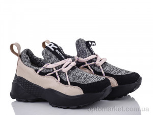 Кросівки жіночі 18-10 серо-розовый Class Shoes рожевий  оптом от Optomarket