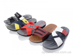 Шльопанці чоловічі 18-181 mix Oscar мікс  оптом от Optomarket