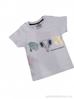 Футболка дитячі 180065 капучіно C.M.K. Kids коричневий  оптом от Optomarket