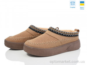 Уги жіночі 1801 пісочний Dago коричневий  оптом от Optomarket