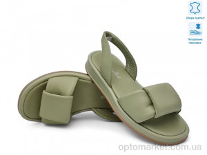 Босоніжки жіночі 181475 Anna Lucci зелений  оптом от Optomarket