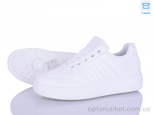 Кросівки жіночі 186-2 Happy білий  оптом от Optomarket
