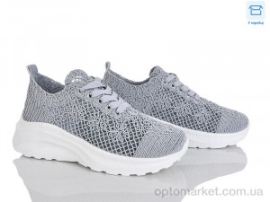 Кросівки жіночі 187-5 Happy сірий  оптом от Optomarket