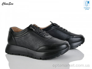 Кросівки жіночі 1878-1 Chunsen чорний оптом от Optomarket