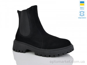 Черевики жіночі 188 чорний з. зима Sali чорний  оптом от Optomarket