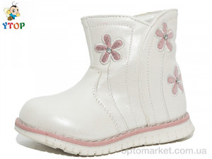 Черевики дитячі 1893-1 Y.Top білий  оптом от Optomarket