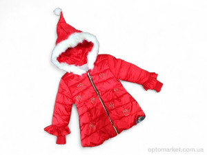 Куртка дитячі 19-1 червоний єврозима Tiantianfa червоний  оптом от Optomarket