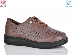 Туфлі жіночі 19-12 Gukkcr коричневий оптом от Optomarket