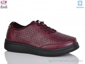 Туфлі жіночі 19-9 Gukkcr бордовий  оптом от Optomarket