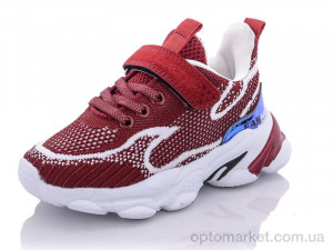 Кросівки дитячі 1912-13 JongGolf бордовий  оптом от Optomarket