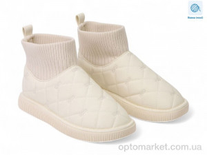 Уги жіночі 191625 ALLSY бежевий  оптом от Optomarket