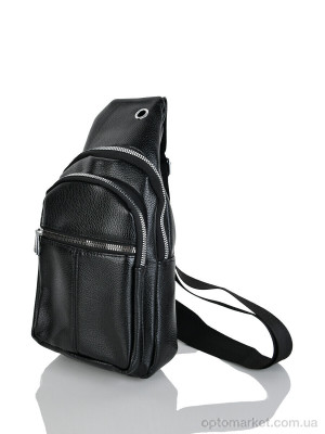 Сумка чоловіча 1917 black GLAMORTA чорний  оптом от Optomarket