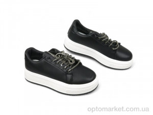 Кросівки жіночі 191768 Sopra чорний  оптом от Optomarket