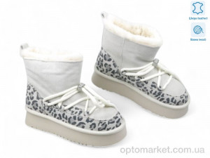 Уги жіночі 192447 ALLSY білий  оптом от Optomarket