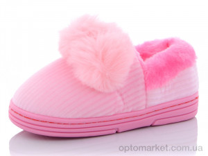 Тапки детские 1938-256 Shooped розовый  оптом от Optomarket