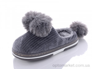 Тапки детские 1939-253 Luck Line серый  оптом от Optomarket