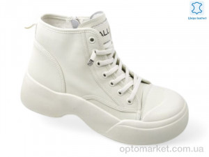 Черевики жіночі 195147 ALLSY білий  оптом от Optomarket