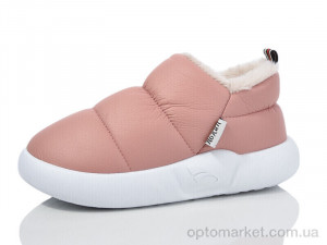 Капці жіночі 1953-6 Obuvok рожевий оптом от Optomarket