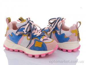 Кросівки жіночі 197-136 pink Violeta only one рожевий  оптом от Optomarket